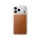 Etui / obudowa na smartfona Nomad Clear Leather Case do iPhone 18 Pro / 17 Pro MagSafe (saddle